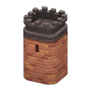 Castle Tower (Brown - None) NH Icon.png