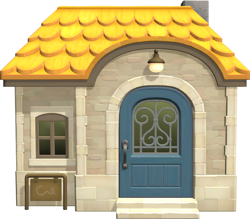 Exterior of Twiggy's house in Animal Crossing: New Horizons