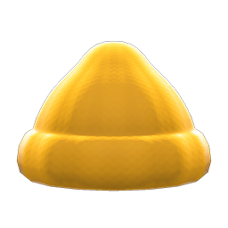Knit Hat (Ochre) NH Icon.png