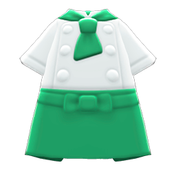 Koch-Outfit (Grün)