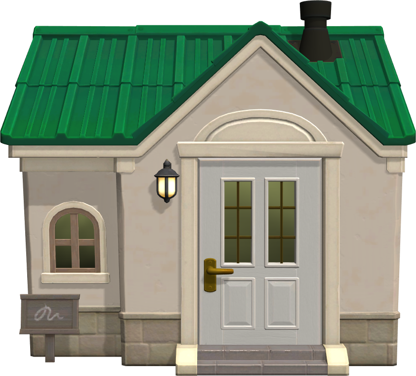 Exterior of Bree's house in Animal Crossing: New Horizons