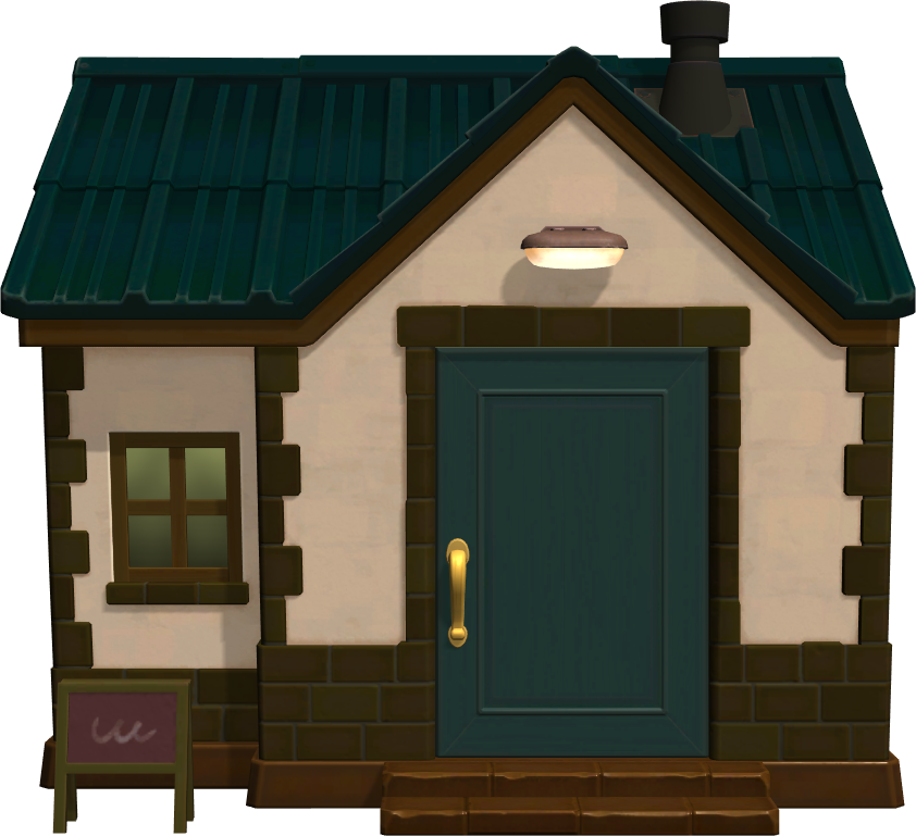 Exterior of Tex's house in Animal Crossing: New Horizons
