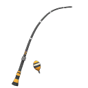 Outdoorsy Fishing Rod (Orange) NH Icon.png