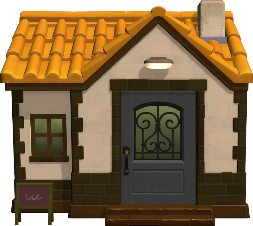 Exterior of Savannah's house in Animal Crossing: New Horizons
