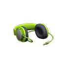 Professional headphones's Green variant