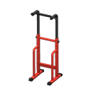 Pull-Up-Bar Stand's Red variant