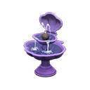 Shell Fountain (Purple) NH Icon.png