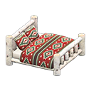 Log Bed (White Birch - Southwestern Flair) NH Icon.png