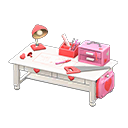 Cute DIY Table (White) NH Icon.png