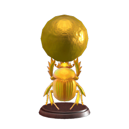 golden dung beetle