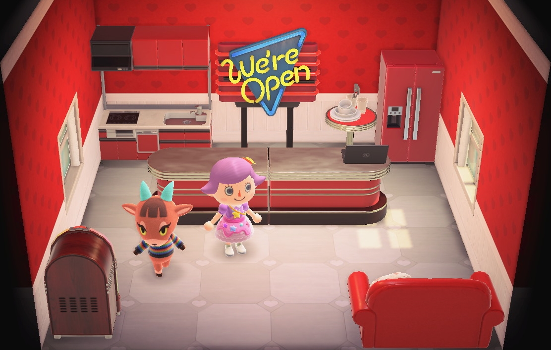 Interior of Pashmina's house in Animal Crossing: New Horizons