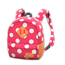 Polka-Dot Backpack (Pink) NH Storage Icon.png