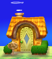 Exterior of Tangy's house in Animal Crossing: New Leaf