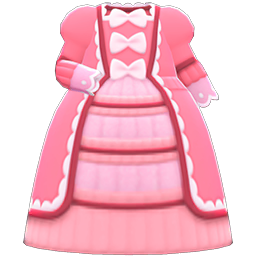 Fashionable Royal Dress (Pink) NH Icon.png