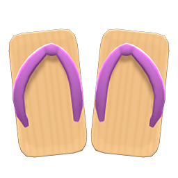 Kimono Sandals (Purple) NH Icon.png
