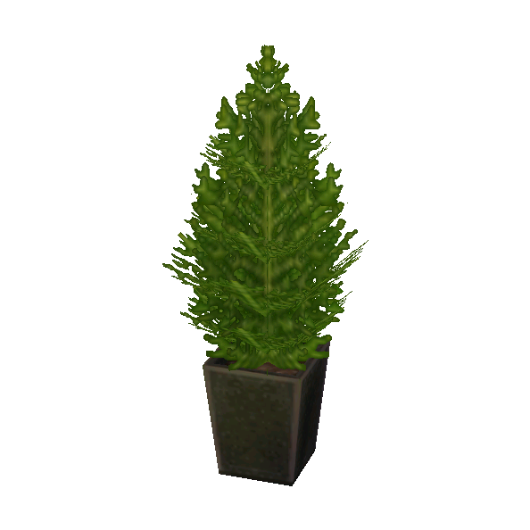 Cypress Plant (Deep Green) NL Model.png