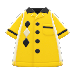 Bowling Shirt (Yellow) NH Icon.png
