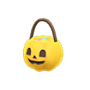 Spooky Treats Basket (Yellow) NH Icon.png