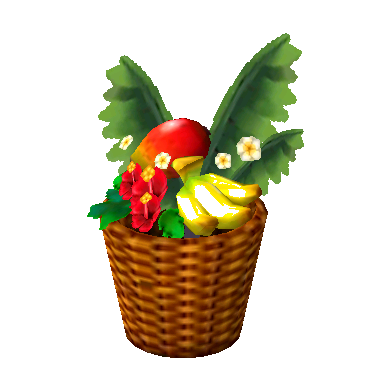 Banana flower basket (New Leaf) - Animal Crossing Wiki - Nookipedia