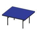Cool Dining Table (Black - Blue) NH Icon.png