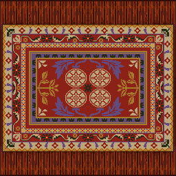 Exotic rug