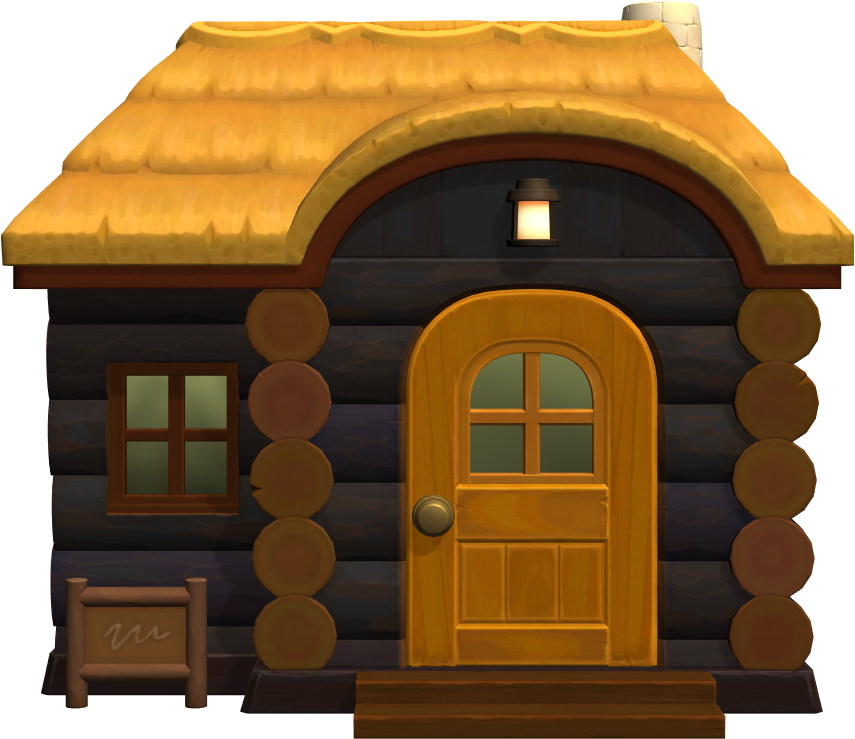 Exterior of Huck's house in Animal Crossing: New Horizons