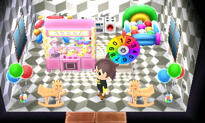 Interior of Pietro's house in Animal Crossing: New Leaf