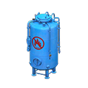 Tank (Blue - "No Open Flames" Sign) NH Icon.png