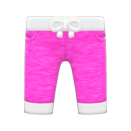 Three-Quarter Sweatpants (Pink) NH Icon.png