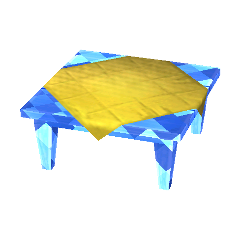 Blue table's sapphire variant