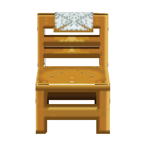 chair with cloth