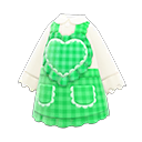 Heart Apron (Green) NH Storage Icon.png