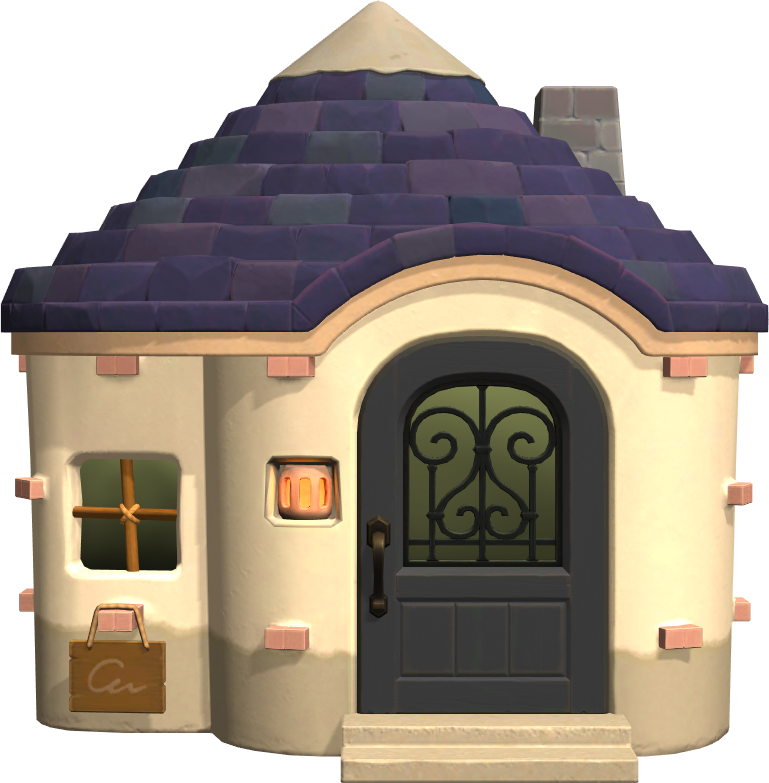 Exterior of Queenie's house in Animal Crossing: New Horizons