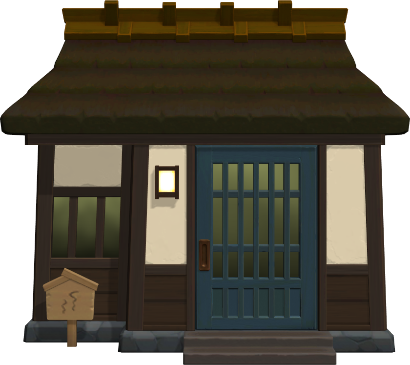 Exterior of Snake's house in Animal Crossing: New Horizons