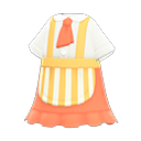 Café-Uniform Dress (Orange) NH Storage Icon.png