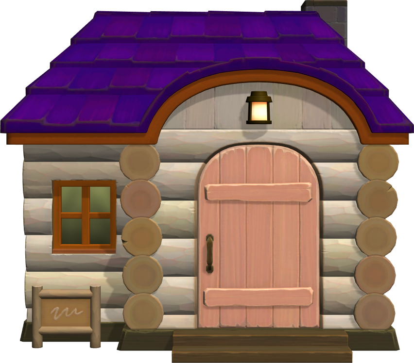Exterior of Sydney's house in Animal Crossing: New Horizons