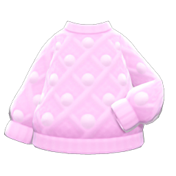 Pom-Pom Sweater (Pink) NH Icon.png