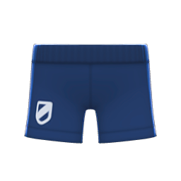 Soccer shorts's Navy blue variant