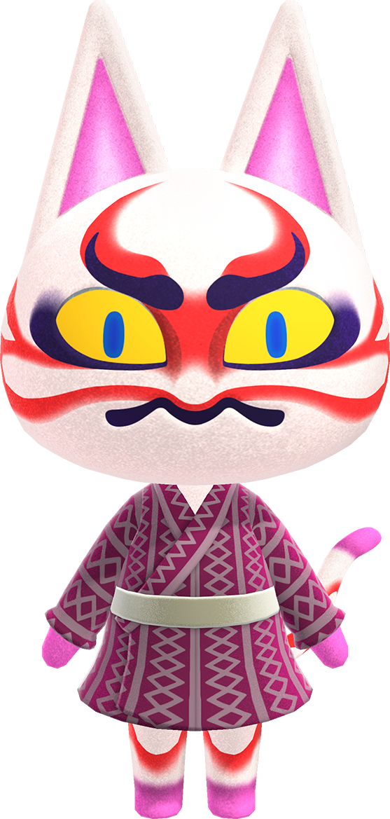 Artwork of Kabuki the Cat