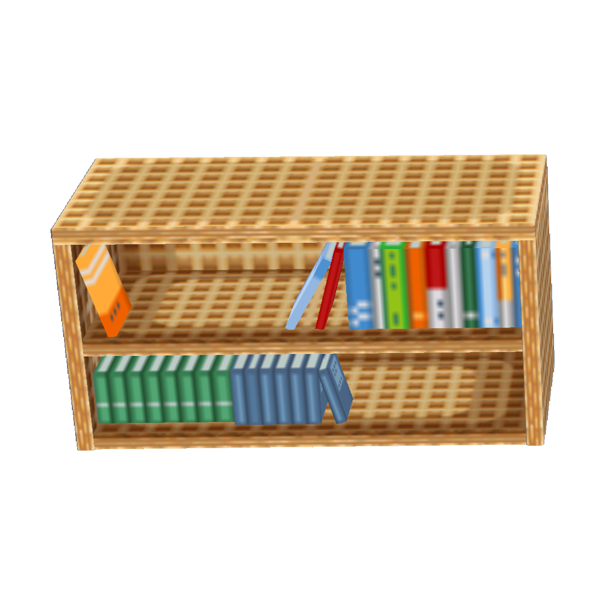 sweets bookcase