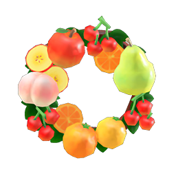 fruit wreath