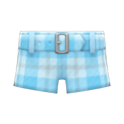 Plaid Shorts (Light Blue) NH Icon.png