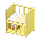 Baby Bed (Yellow - Beige) NH Icon.png