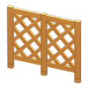 Large lattice fence