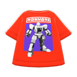 Robot hero tee's Red variant