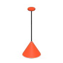 Simple shaded lamp's Red variant