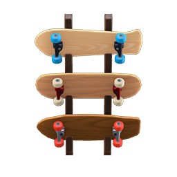 Skateboard Wall Rack