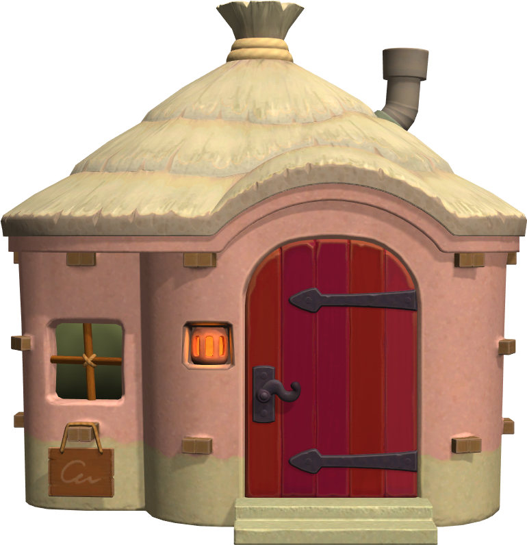 Exterior of Puddles's house in Animal Crossing: New Horizons