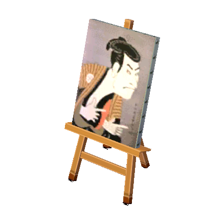 Scary painting (fake) (New Leaf) - Animal Crossing Wiki - Nookipedia