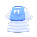 Tee with Silicone Bib (Baby Blue) NH Storage Icon.png